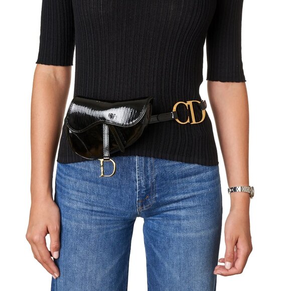 Dior Belt + Saddle Bag by Galliano - Picture 1 of 17